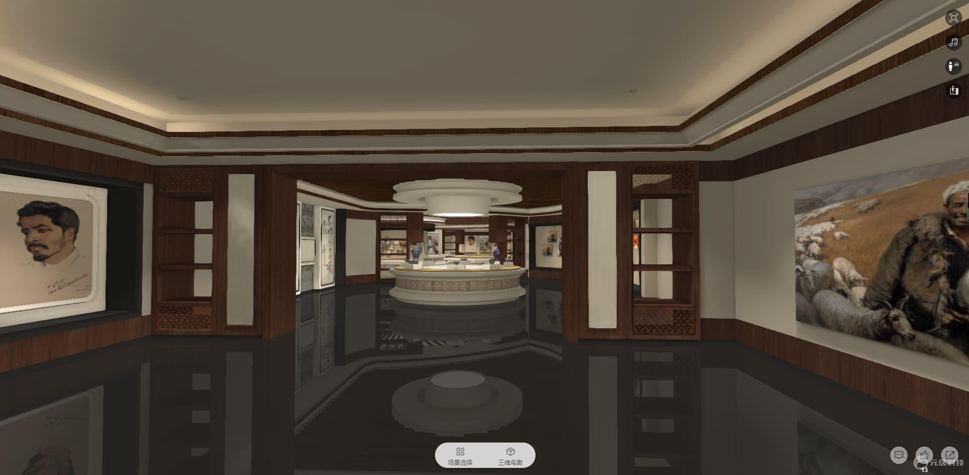 3D虚拟文化展馆