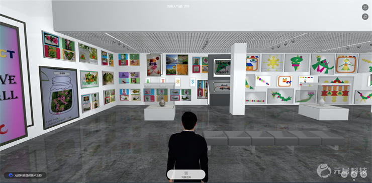 线上虚拟艺术展的优势与展览方式