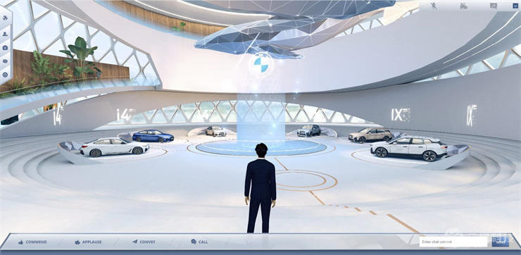 3d汽车展览会的概念和商业价值