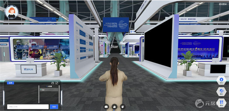 线上虚拟展馆设计方案-虚拟展馆效果图