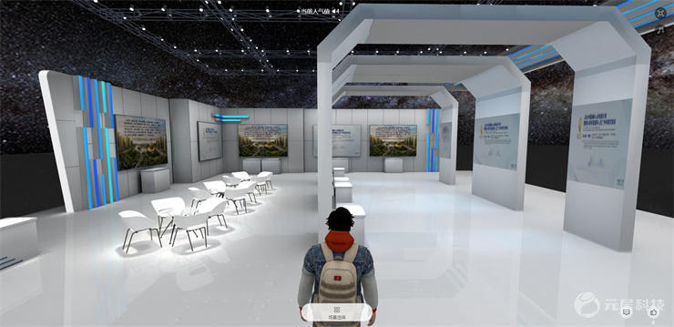 3d虚拟展厅如何制作-3D展厅效果图